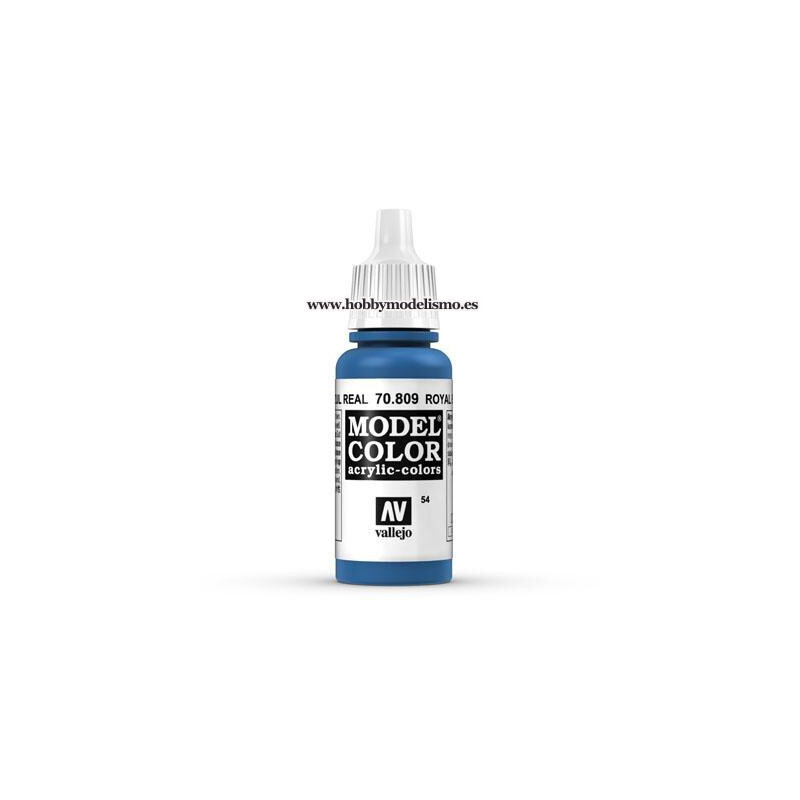 PINTURA ACRILICA AZUL REAL (17 ml) Nº54