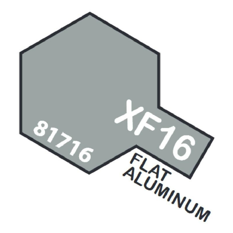 PINTURA ACRILICA ALUMINIO MATE XF-16 (10 ml)