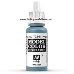 PINTURA ACRILICA AZUL PASTEL (17 ml) Nº63 VALLEJO MODEL COLOR