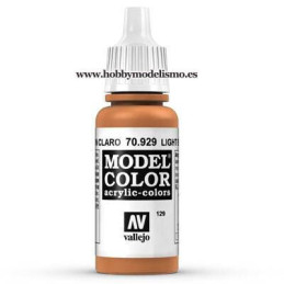 PINTURA ACRILICA MARRON CLARO (17 ml) Nº129 VALLEJO MODEL COLOR