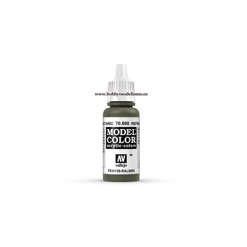 PINTURA ACRILICA VERDE REFRACTARIO (17 ml) Nº90 FS34129 RAL6003