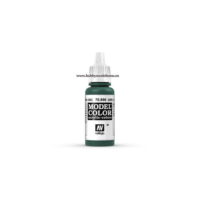 VERDE EXTRA OSCURO ALEMAN (17 ml) Nº99 RAL6012VALLEJO MODEL COLOR