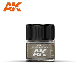 PINTURA REAL COLORS AMT-1 LIGHT BROWN (10 ml) - AK RC313