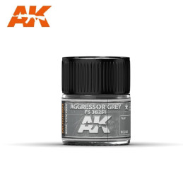 PINTURA REAL COLORS AGGRESSOR GREY FS36251 (10 ml) - AK RC248