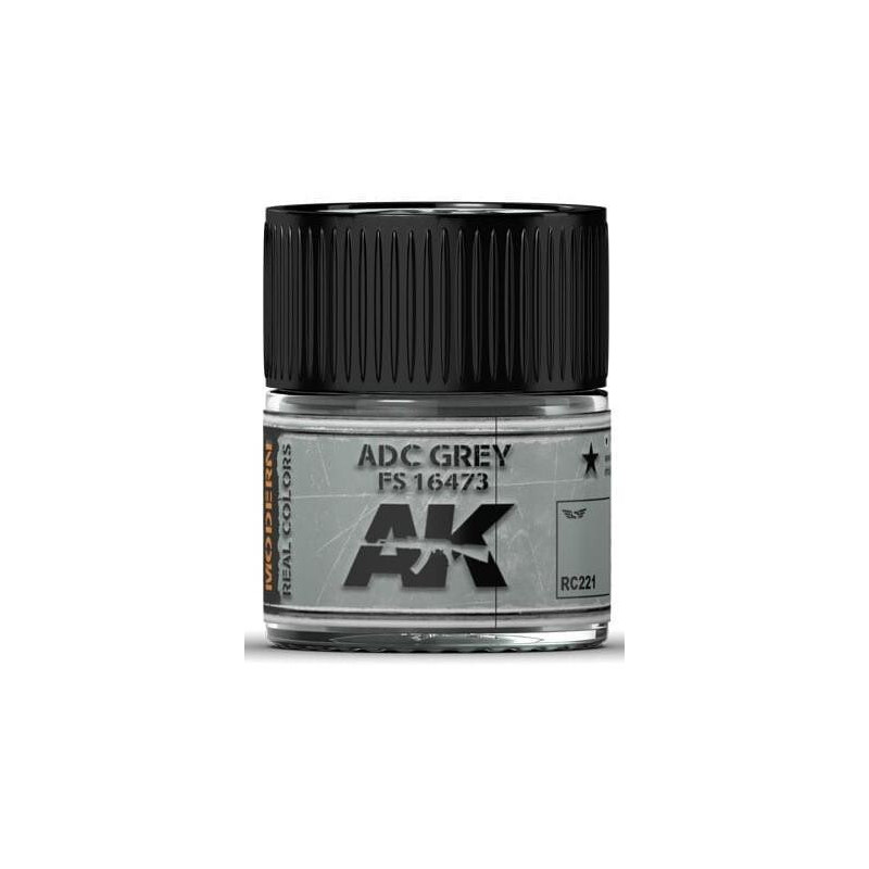 PINTURA REAL COLORS ADC GREY FS 16473 (10 ml) - AK RC221