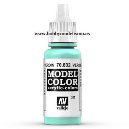 PINTURA ACRILICA PATINA VERDE (17 ml) Nº202