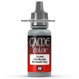 PINTURA ACRILICA GRIS MURALLA (17 ml)