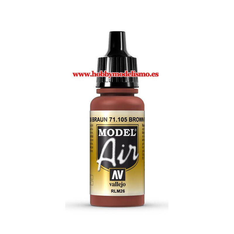 PINTURA ACRILICA MARRON R.L.M. 26 (17 ml)