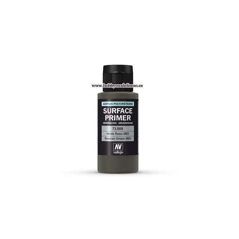 SURFACE PRIMER: VERDE RUSO 4BO (60 ml) vallejo imprimacion acrilica