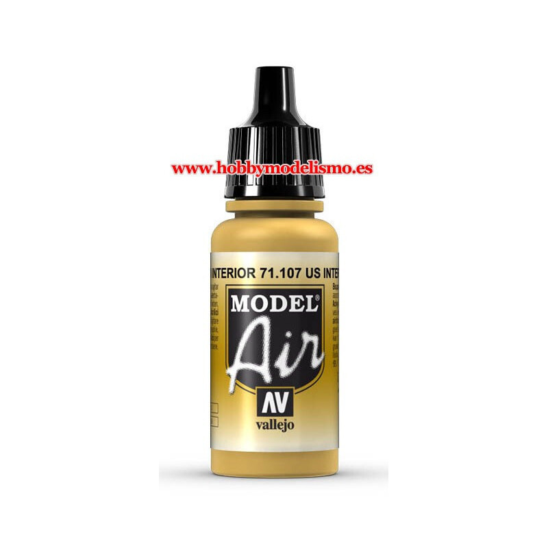 PINTURA ACRILICA AMARILLO INTERIOR U.S.A.F. (17 ml) MODELAIR