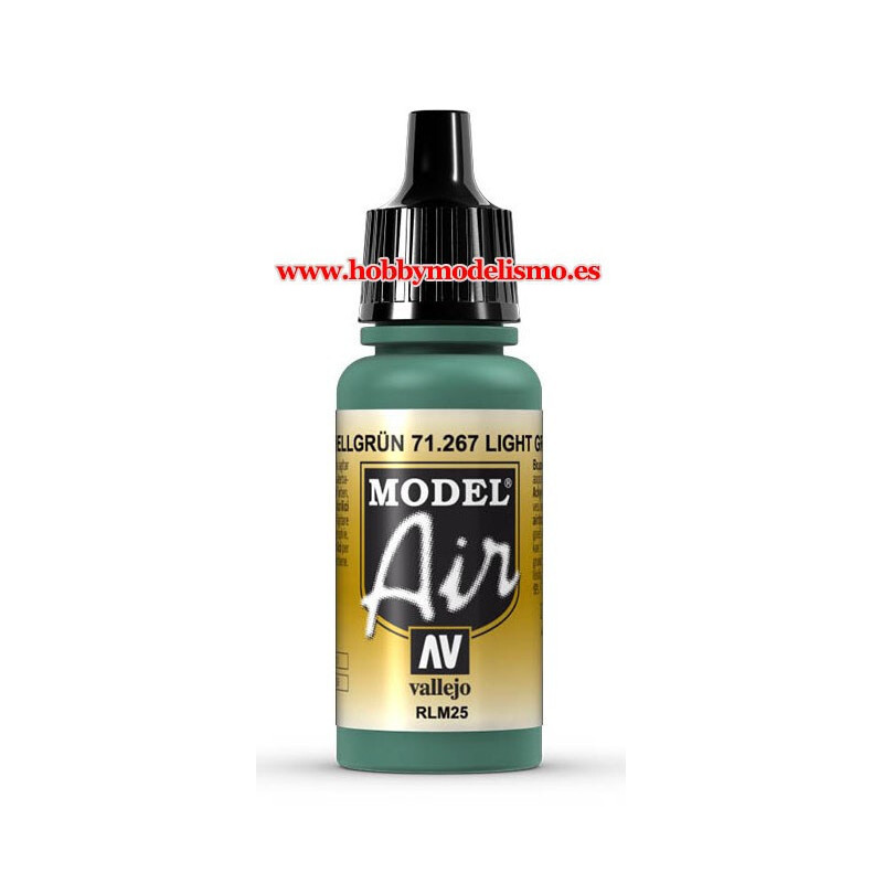 PINTURA ACRILICA HELLGRUN RLM25 (17 ml)  model air - maquetasymas.es