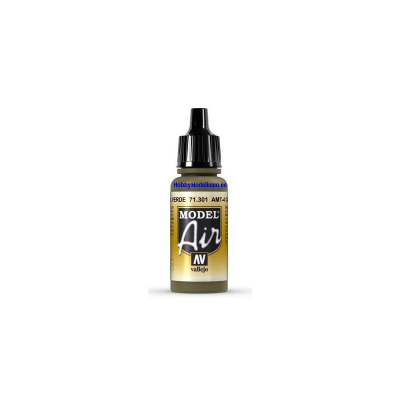 PINTURA ACRILICA VERDE CAMUFLAJE AMT-4 (17 ml)