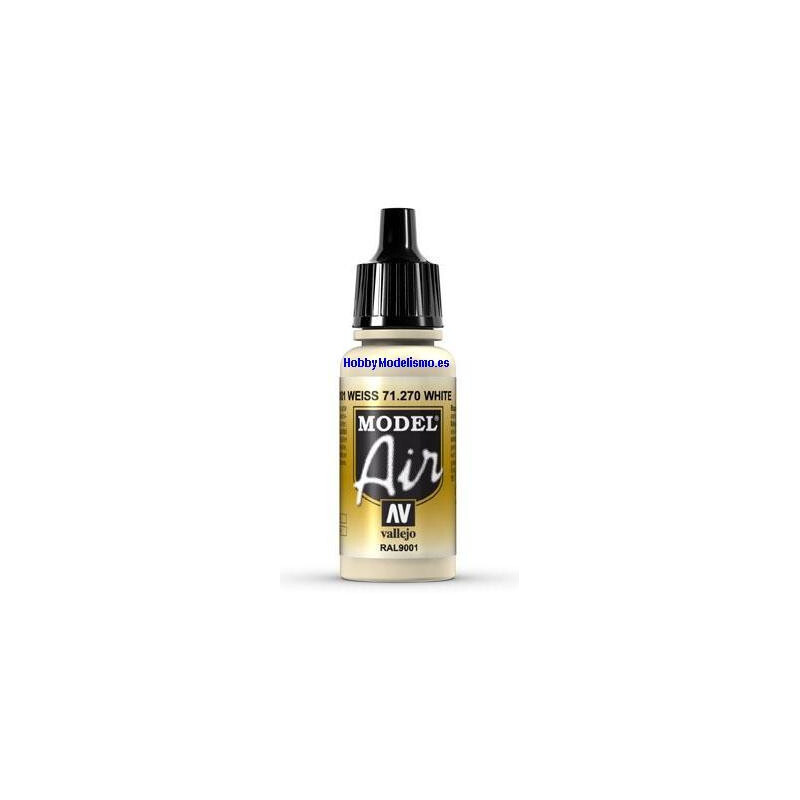 PINTURA ACRILICA BLANCO RAL9001 (17 ml)