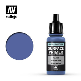 SURFACE PRIMER: AZUL ULTRAMARINE (17 ml)  - Acrylicos Vallejo 70625