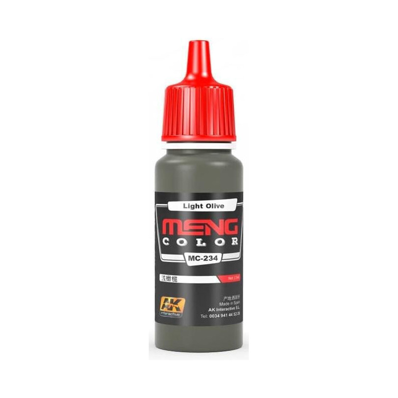 PINTURA ACRILICA OLIVA CLARO (17 ml) - MENG MC-234