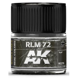 PINTURA REAL COLORS RLM-72 (10 ml) - AK RC276