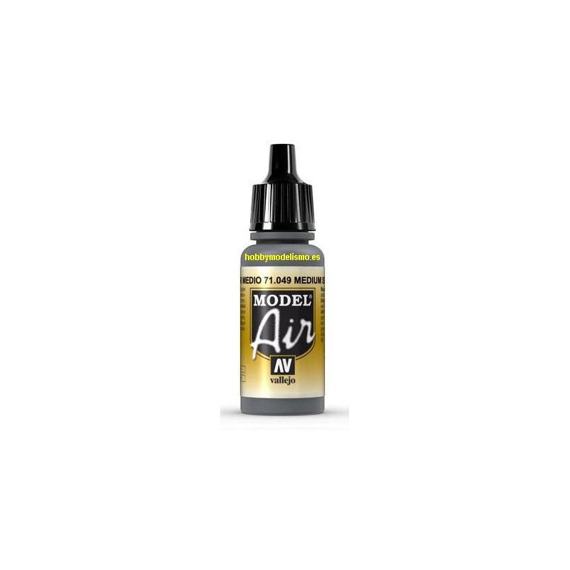 PINTURA ACRILICA GRIS MAR MEDIO (17 ml)