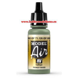 PINTURA ACRILICA VERDE I.D.F. (17 ml)