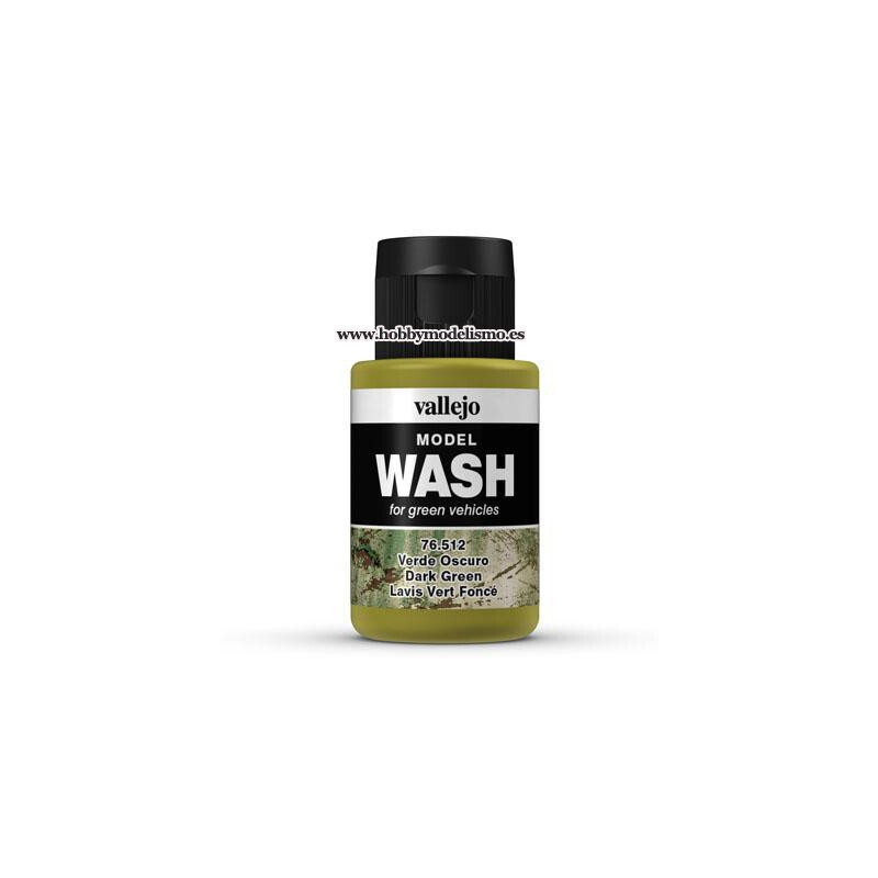 MODEL WASH (35 ml) VERDE OSCURO- vallejo