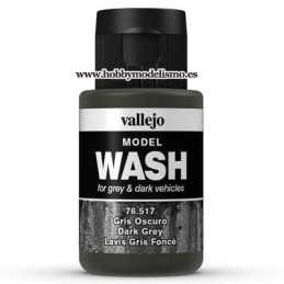 MODEL WASH (35 ml) GRIS OSCURO vallejo 76517