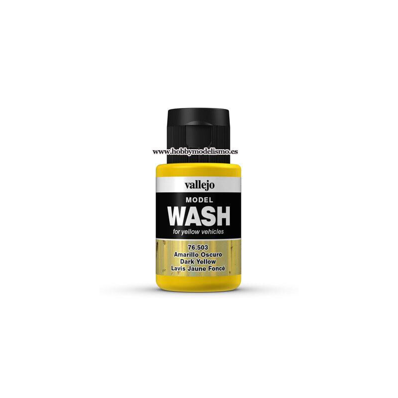 MODEL WASH (35 ml) AMARILLO OSCURO