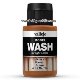 MODEL WASH (35 ml) MARRON - vallejo 76513