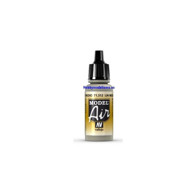 PINTURA ACRILICA GRIS MEDIO IJN (17 ml)