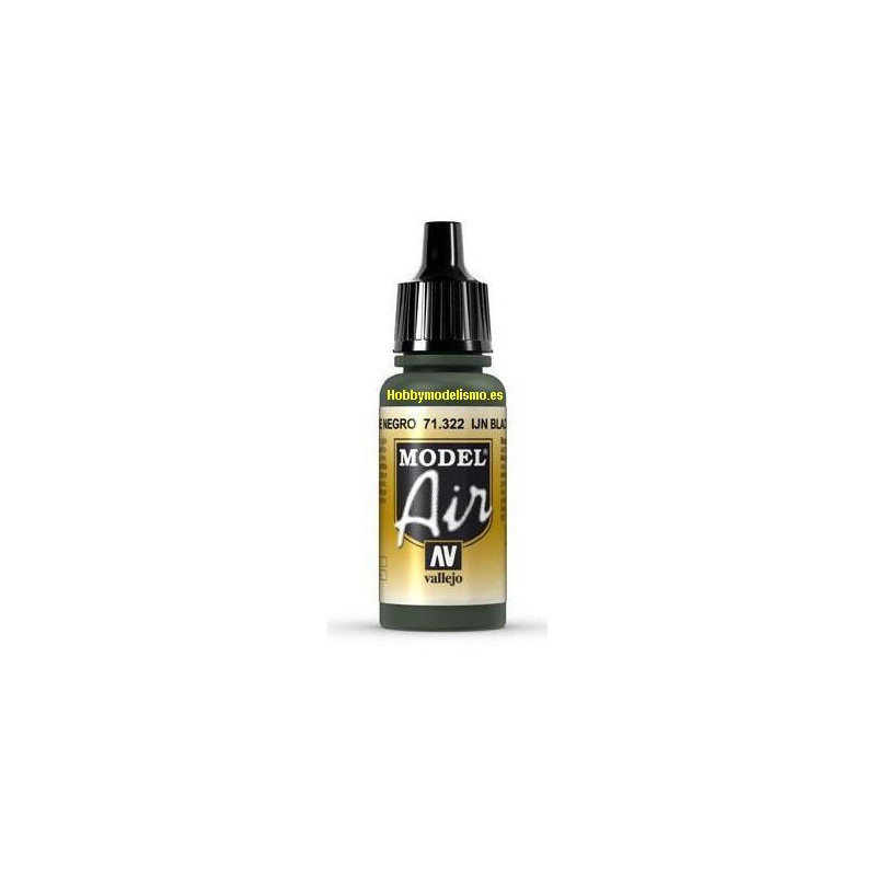 PINTURA ACRILICA VERDE NEGRO IJN (17 ml)