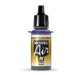 PINTURA ACRILICA GRAUVIOLET RLM75 (17 ml)