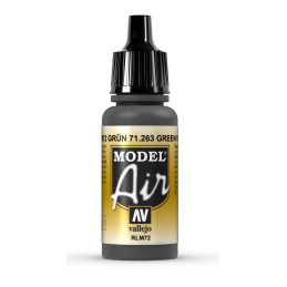 PINTURA ACRILICA GRUN RLM72 (17 ml)  model air - maquetasymas.es