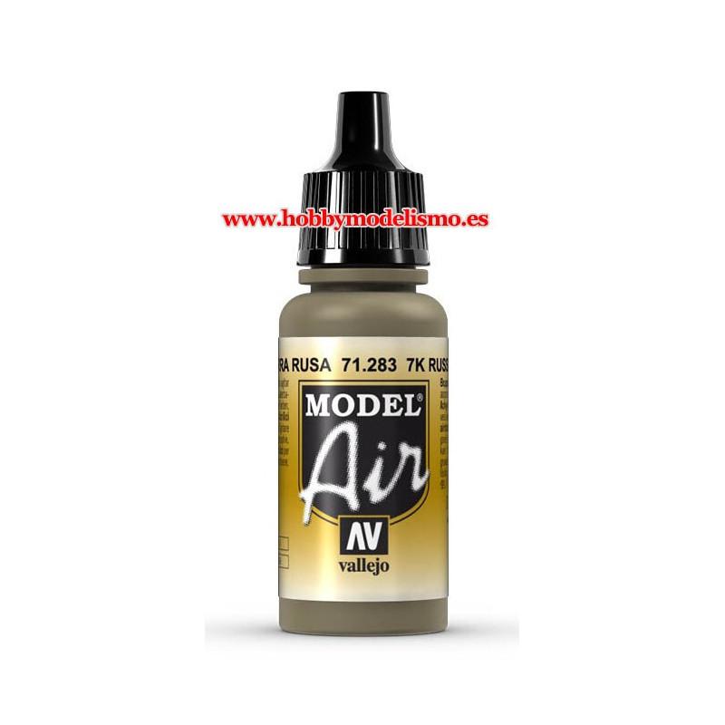 PINTURA ACRILICA TIERRA RUSA 7K (17 ml)  model air - maquetasymas.es