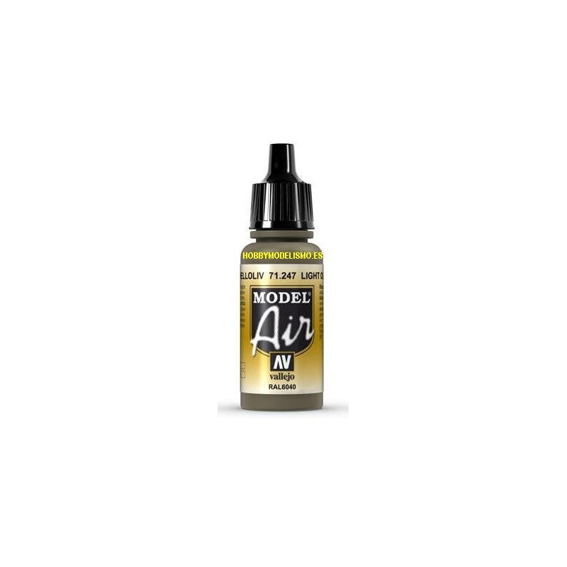 PINTURA ACRILICA HELLOLIV RAL6040 (17 ml)