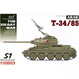 CARRO DE COMBATE T-34/85 (SIRIA) -Escala 1/35 - Dragon Models 3571