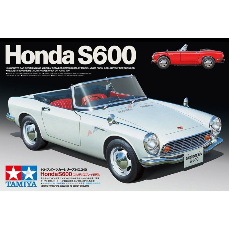 HONDA S600 -Escala 1/24- Tamiya 24340