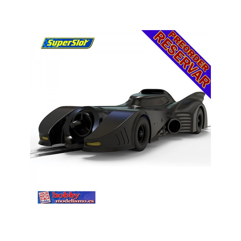 BATMOBILE - BATMAN 1989 - SUPERSLOT H4492