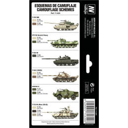 AFV Series: GUERRA FRIA - MODERNOS RUSOS Camuflaje Desierto - Acrylicos Vallejo 71620