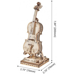 CELLO KIT 3D EN MADERA - ROBOTIME TG411