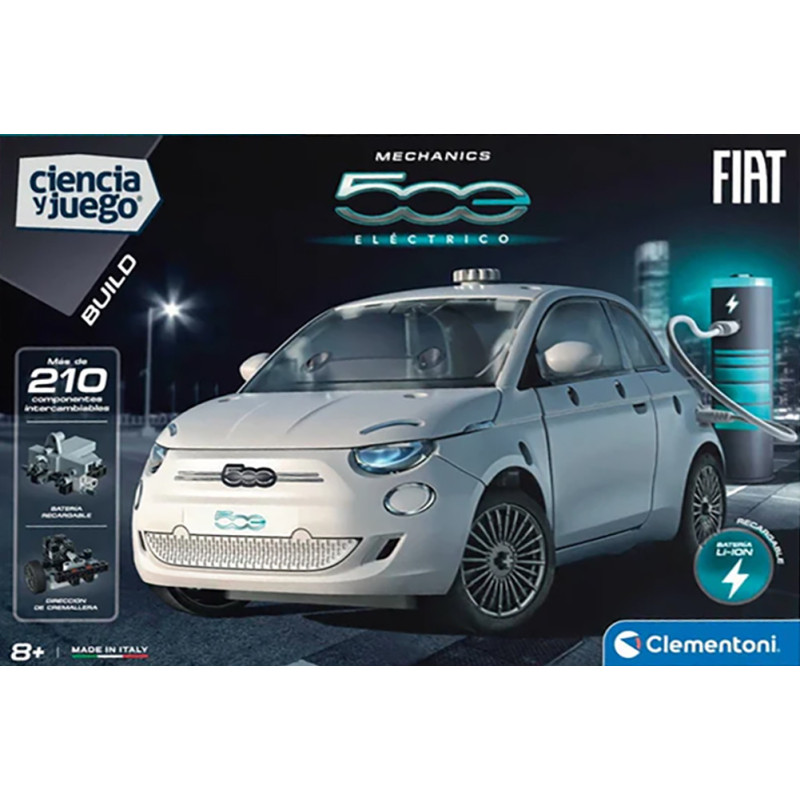 MECHANICS FIAT 500 ELECTRIC KIT - CLEMENTONI 55505