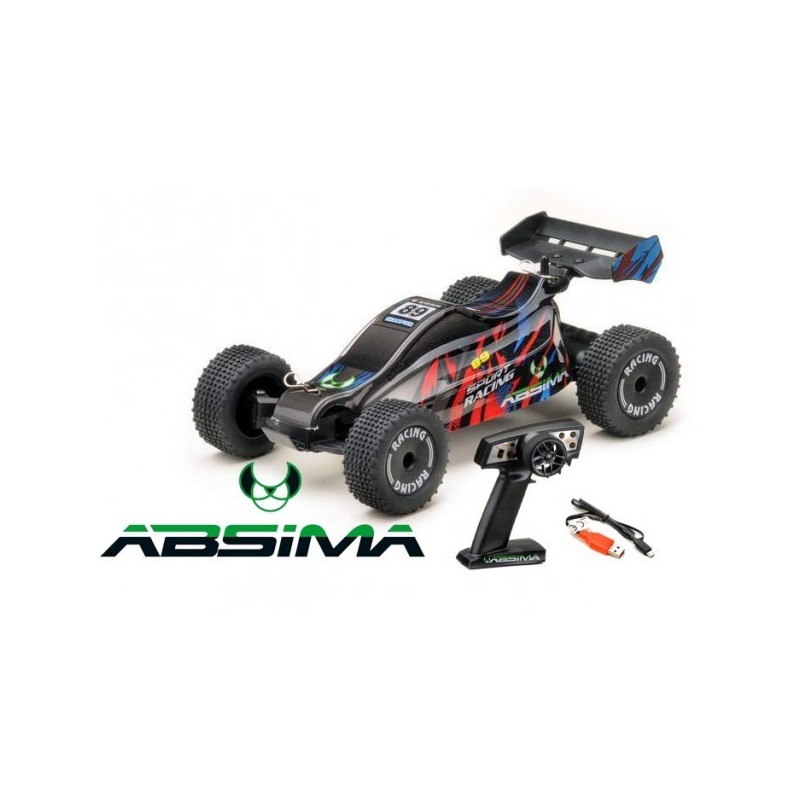 COCHE RTR 1/24 BUGGY with ESP EP 2WD ABSIMA 10010