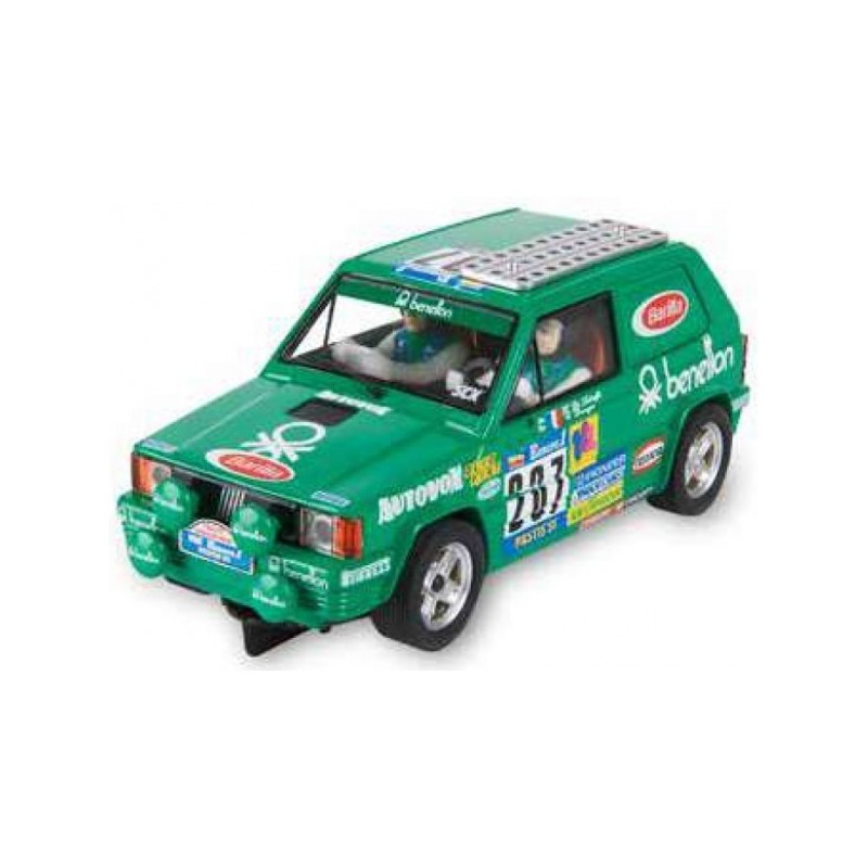 FIAT PANDA PARIS-DAKAR SCALEXTRIC U10498S300 ESCALA 1/32