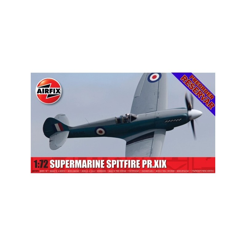 SUPERMARINE SPITFIRE PR.Mk.XIX -Escala 1/48- Airfix A02017B