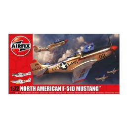 NORTH AMERICAN F-51 D MUSTANG -Escala 1/72- Airfix A02047A