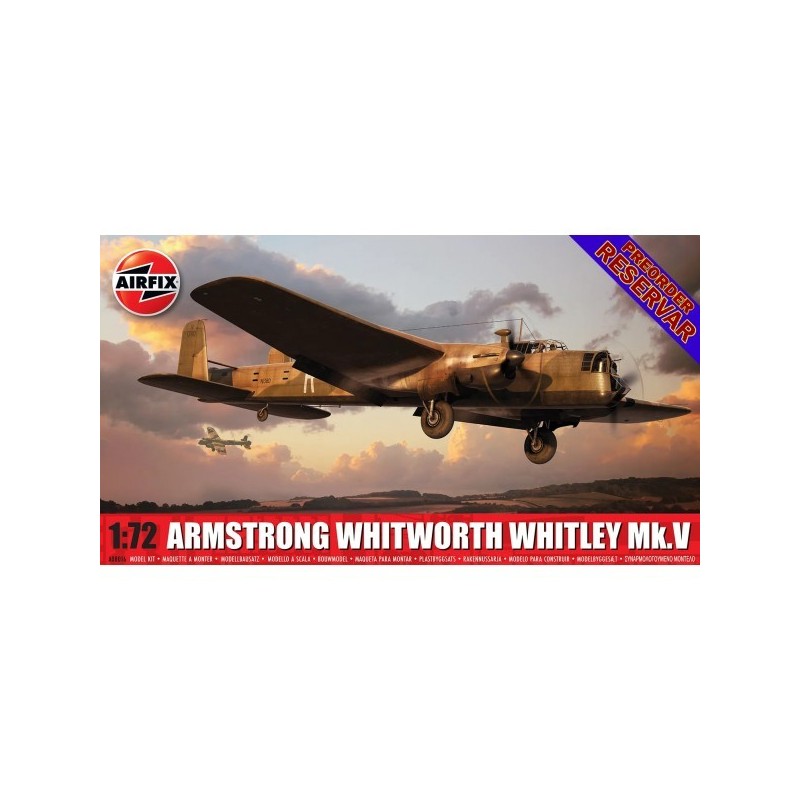 ARMSTRONG WHITWORTH WHITLEY MK-V -Escala 1/72- AIRFIX A08016