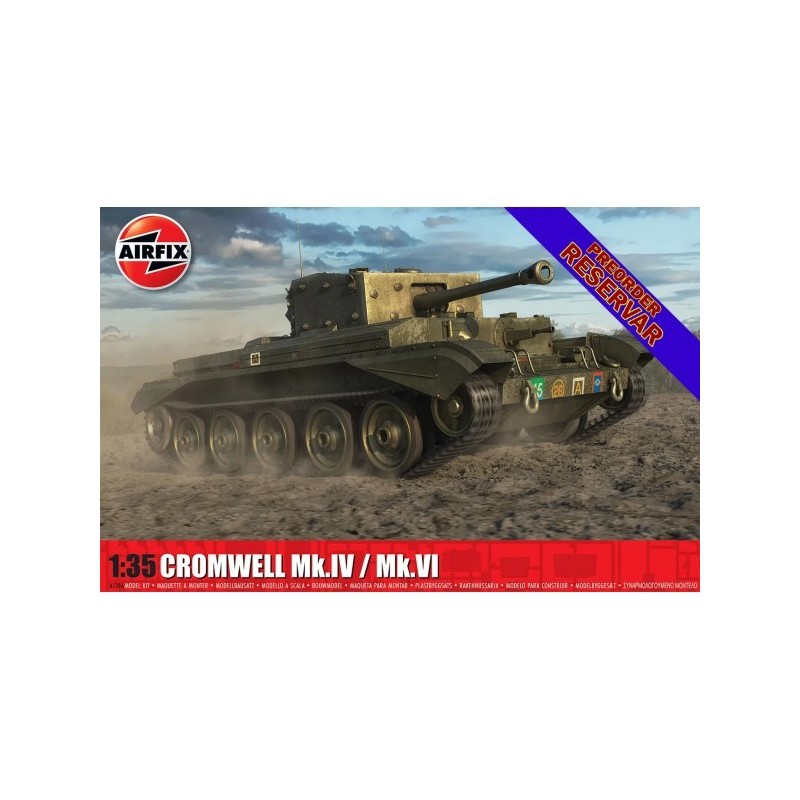 CARRO DE COMBATE CROMWELL Mk-IV / Mk-VI -Escala 1/35- Airfix A1384