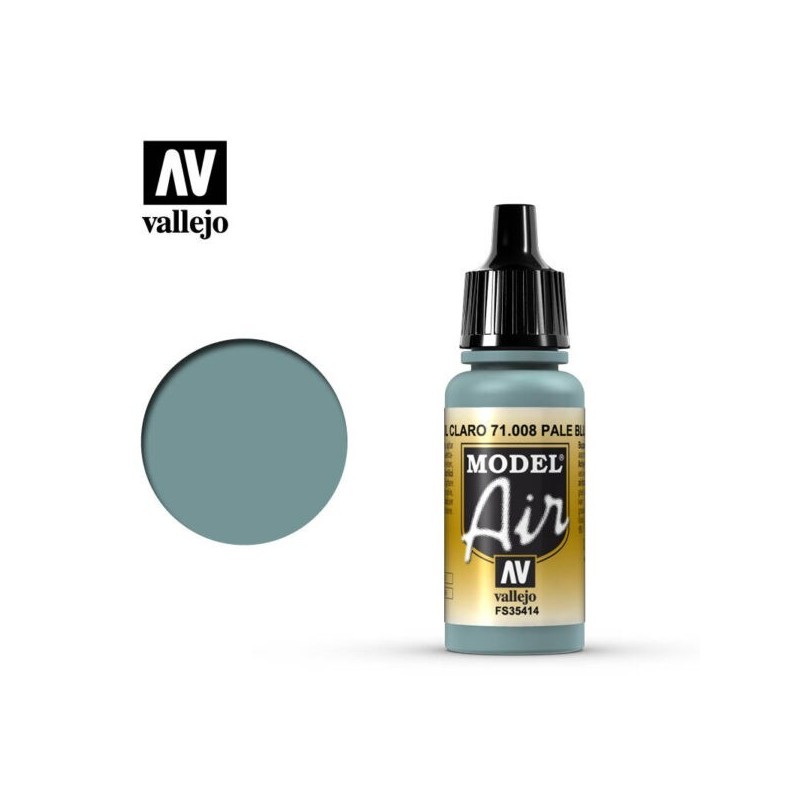 PINTURA ACRILICA AZUL CLARO 17 ml VALLEJO 71008