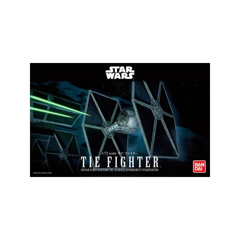 STAR WARS: TIE FIGHTER -Escala 1/72- Bandai 5064104