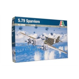 SAVOIA MARCHETTI S.79 SPARVIERO - ESCALA 1/72 italeri 1290