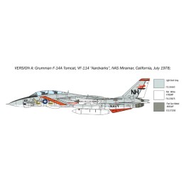 GRUMMAN F-14 A TOMCAT 50 Aniversario - ESCALA 1/72 ITALERI 1414