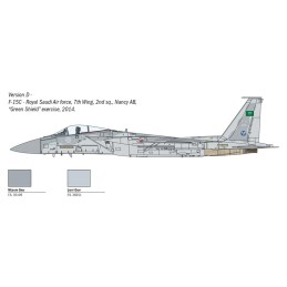 MCDONNEL DOUGLAS F-15C EAGLE - ESCALA 1/72 - ITALERI 1415