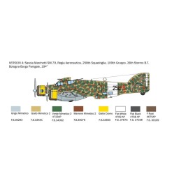 SAVOIA MARCHETI SM-79 SPARVIERO (España) -Escala 1/72- Italeri 1412